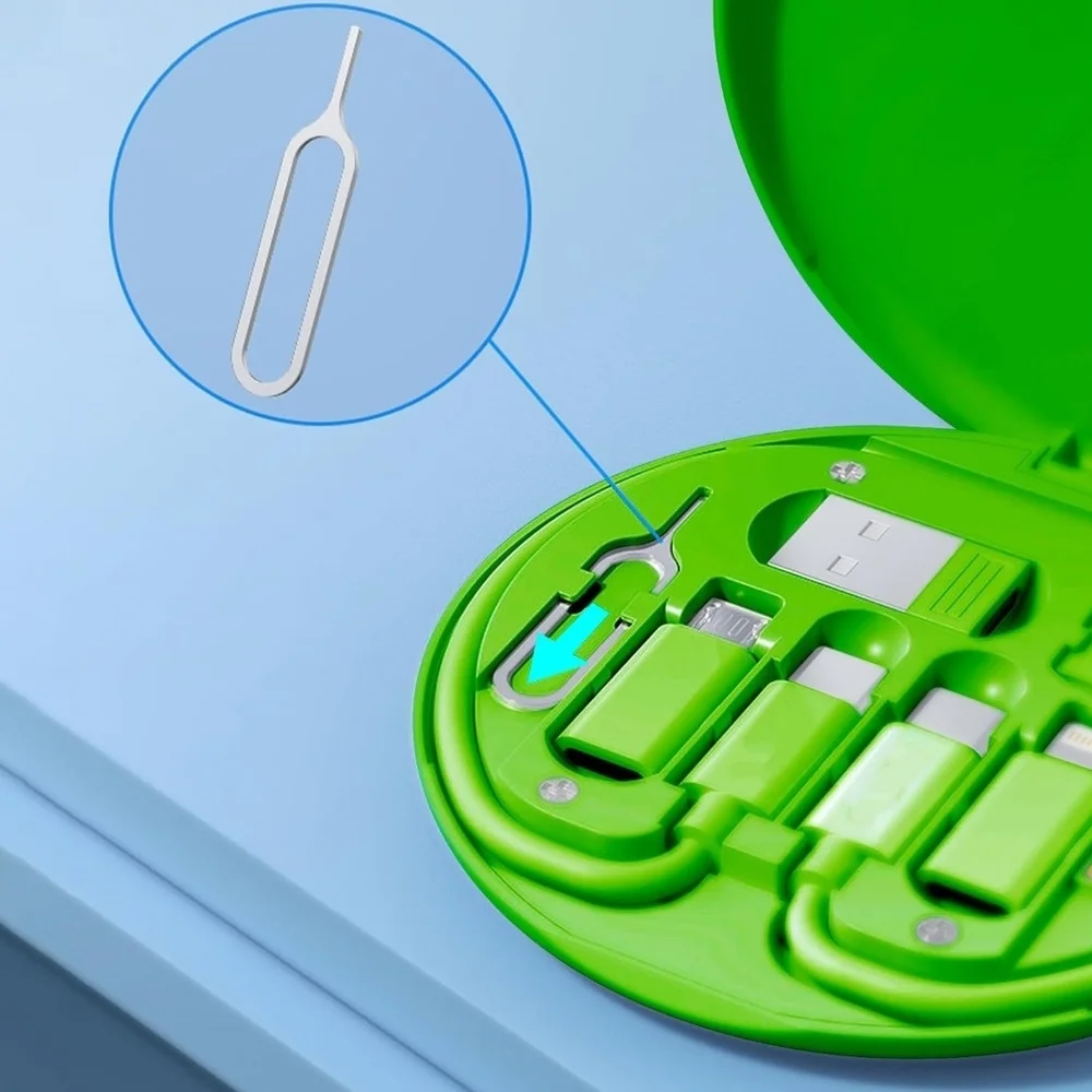 Multi-Functional Data Cable Storage Case, Portable Charging Cord Organizer